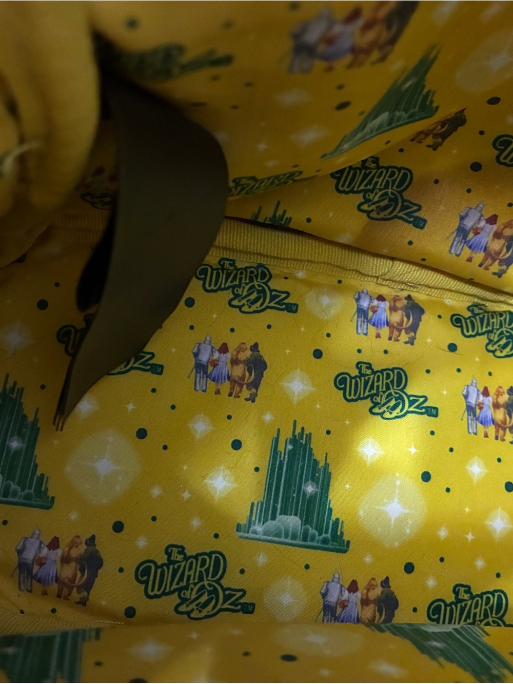 Loungefly Green Emerald City Wizard of Oz Mini Backpack, excellent condition - Picture 5 of 5